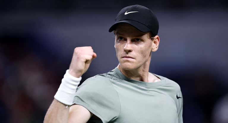 Jannik Sinner durante un torneo en China el pasado mes de octubre.