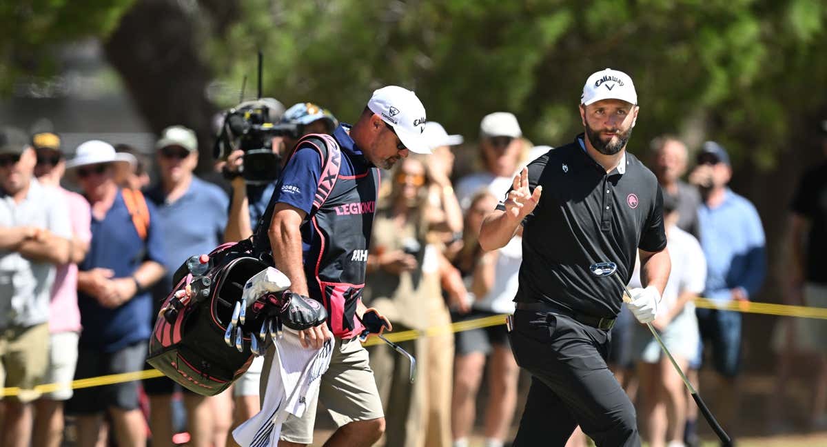 Jon Rahm en el LIV Golf de Adelaida, Australia. /EFE/EPA/MICHAEL ERREY