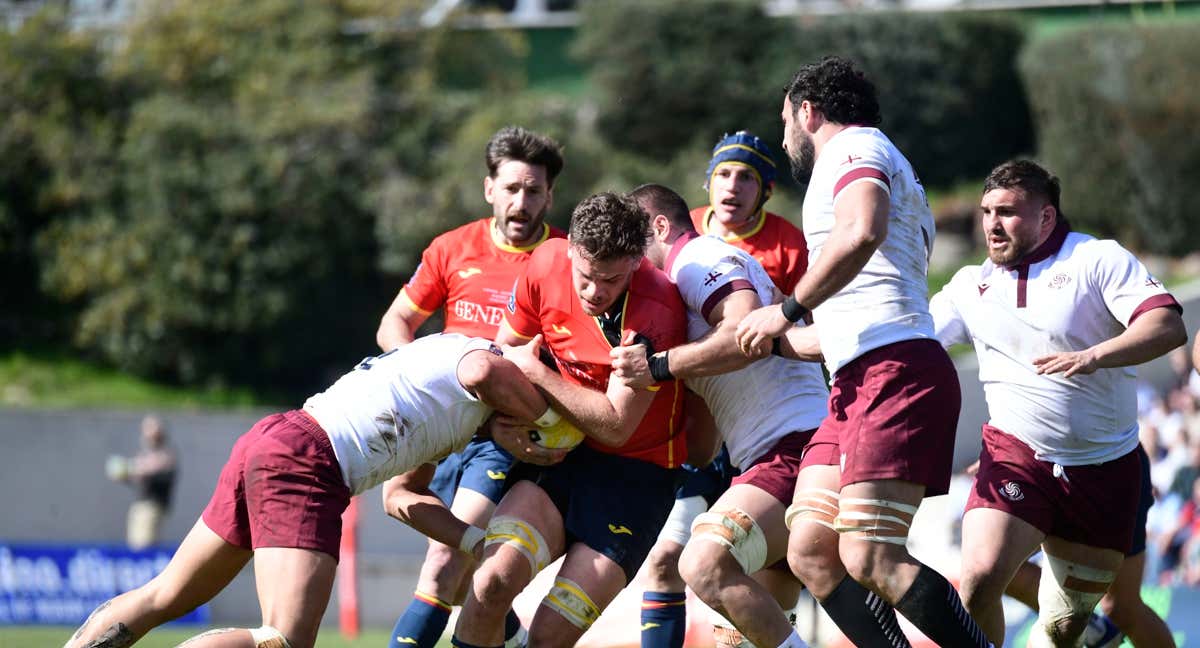 España se ha enfrentado a Georgia en Madrid.