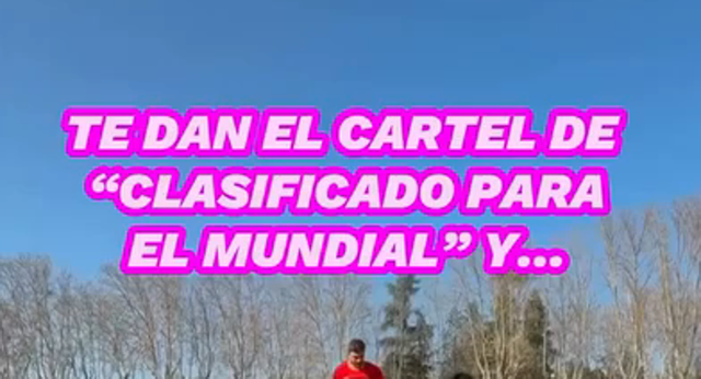 Los Leones se clasifican para el Mundial… y lo pagan con la pancarta.