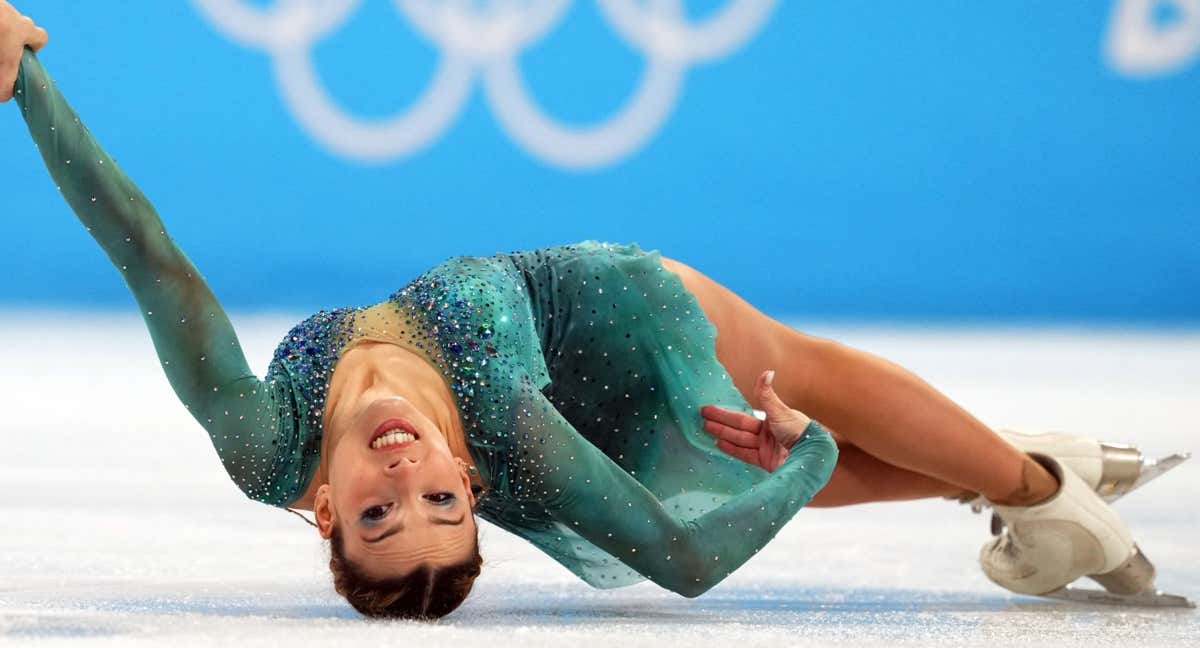 Laura Barquero, durante su participación en los Juegos Olímpicos de Invierno de Pekín 2022. /REUTERS/Aleksandra Szmigiel