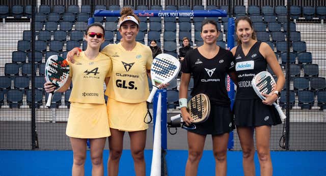 Bea González y Claudia Fernández se reafirman en el partido con más ‘morbo’ del Riad P1