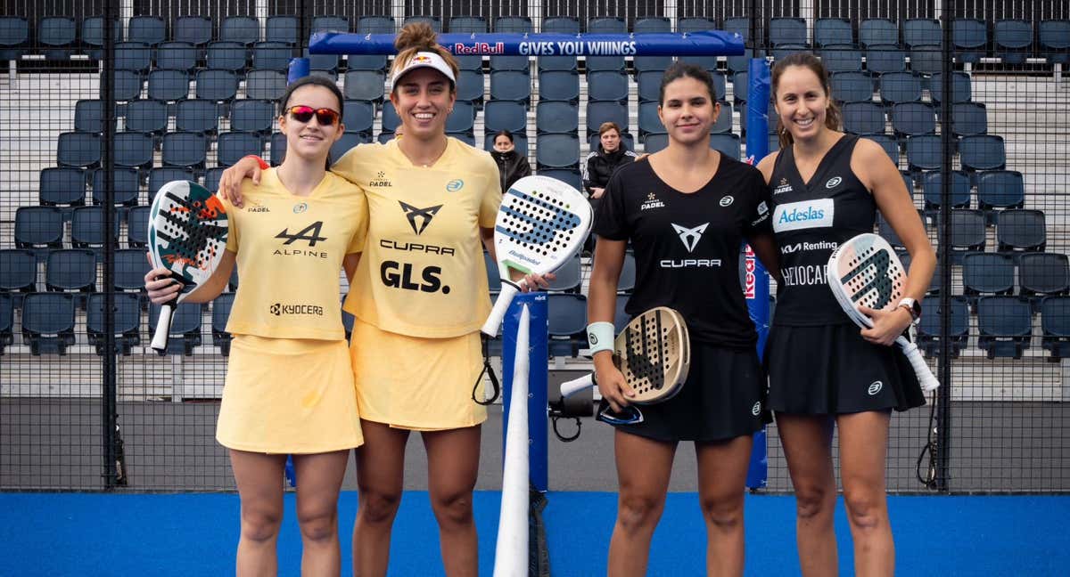 Ambas duplas se vieron las caras por primera vez esta temporada en el Riad P1.
