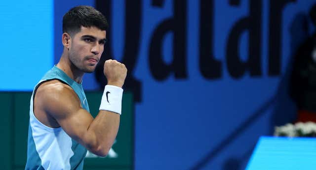 Alcaraz arranca con buen pie en Doha ante Cilic y ya está en la segunda ronda