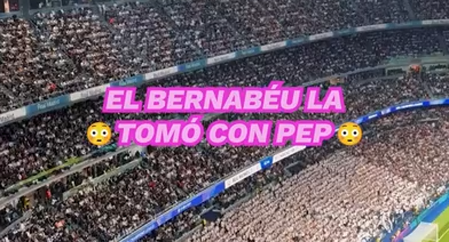 La grada blanca dedicó cánticos a Guardiola y coreó a Kylian Mbappé.
