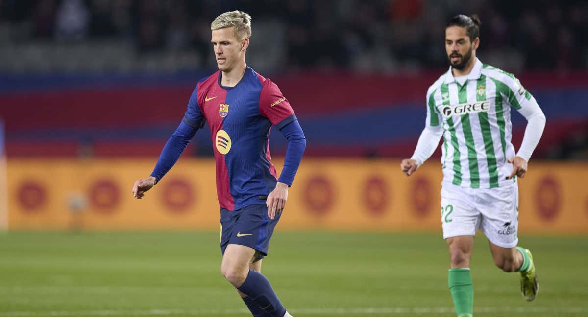 Dani Olmo ya está recuperado de su lesión.