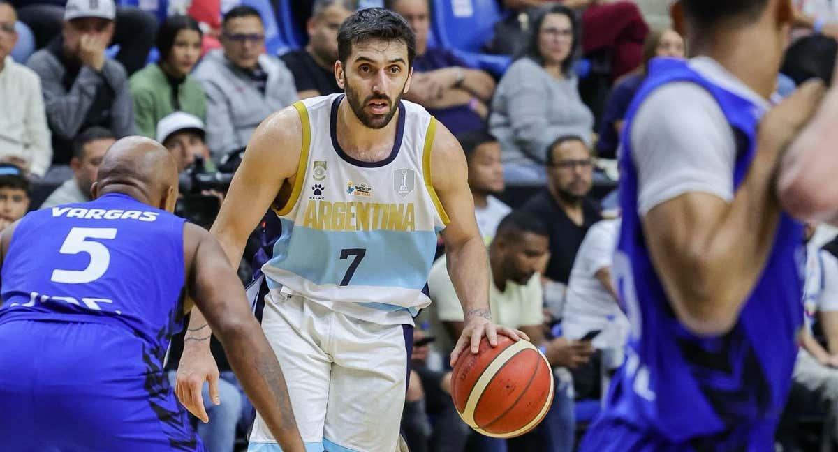 Facundo Campazzo, estas Ventanas FIBA con Argentina. /CABB