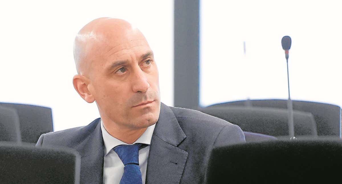 Luis Rubiales, en el juicio. /EFE