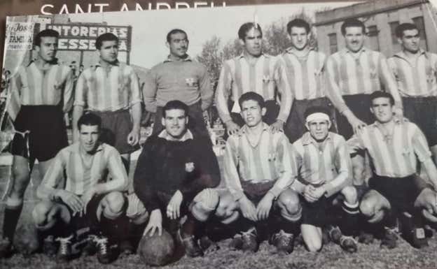 El Sant Andreu, en los años 50. UE SANT ANDREU