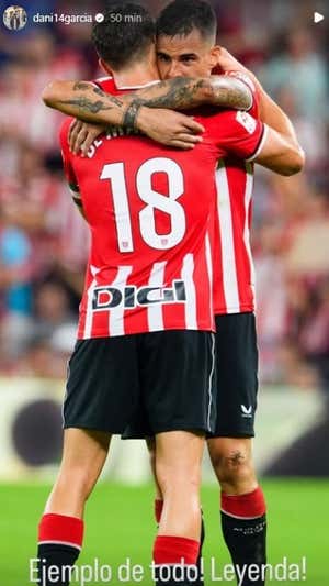 La publicación de Dani García tras el anuncio de su amigo. Instagram