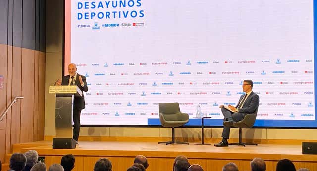 Javier Tebas empieza a «sentir vergüenza como madridista»: «Que pregunten a Valverde por qué tuvo que matizar lo que dijo de los árbitros»