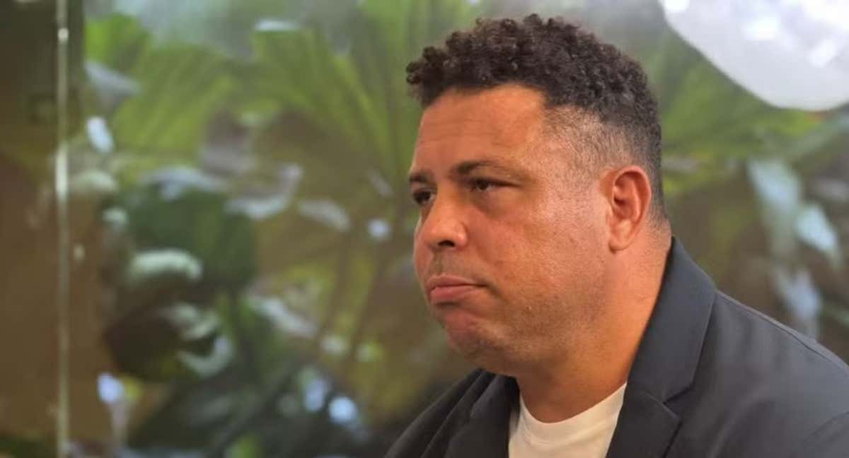 Ronaldo Nazario es precandidato a la Presidencia de la CBF./ge