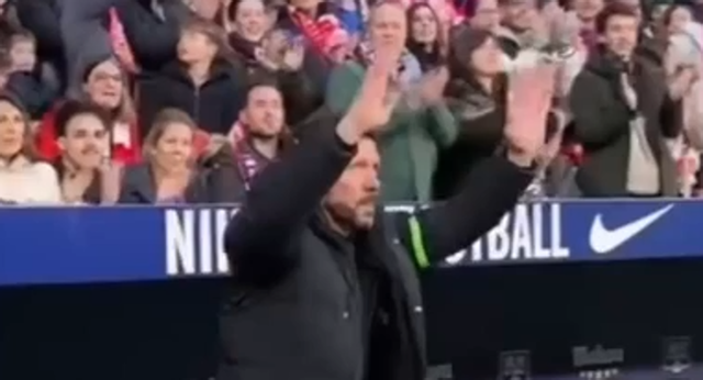 Esta es la superstición de Simeone en las diferentes competiciones con su vestimenta.