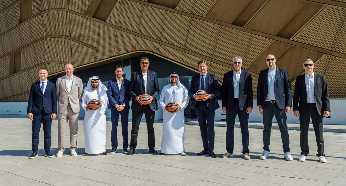 La imagen de presentación de la Final Four de Abu Dabi que publicó la Euroliga. /EUROLEAGUE