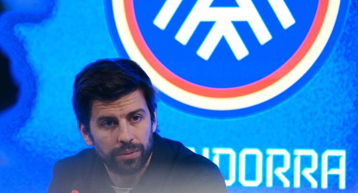 Gerard Piqué en rueda de prensa. /FC ANDORRA