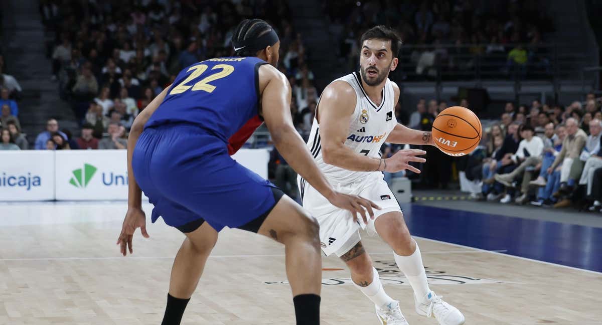 Parker y Campazzo. /ACB Photo / María Jiménez