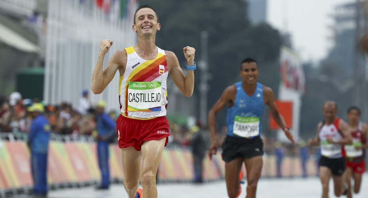 Carles Castillejo en la Maratón de los JJOO de Río. /REUTERS