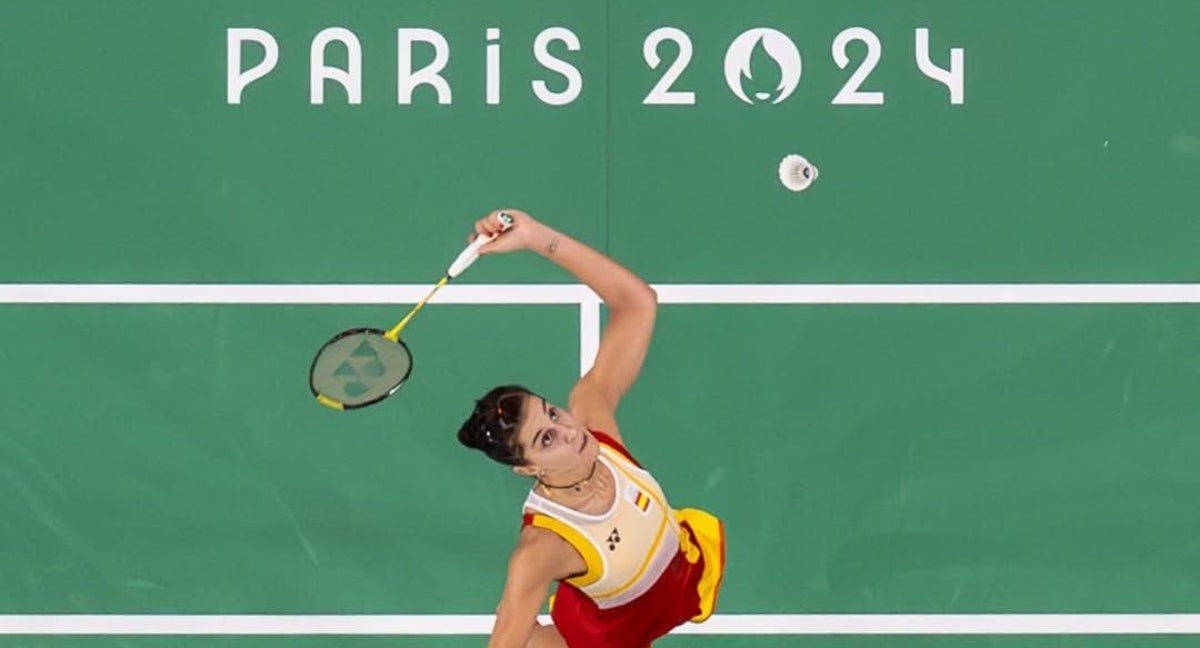 Carolina Marín en los JJOO de París.
