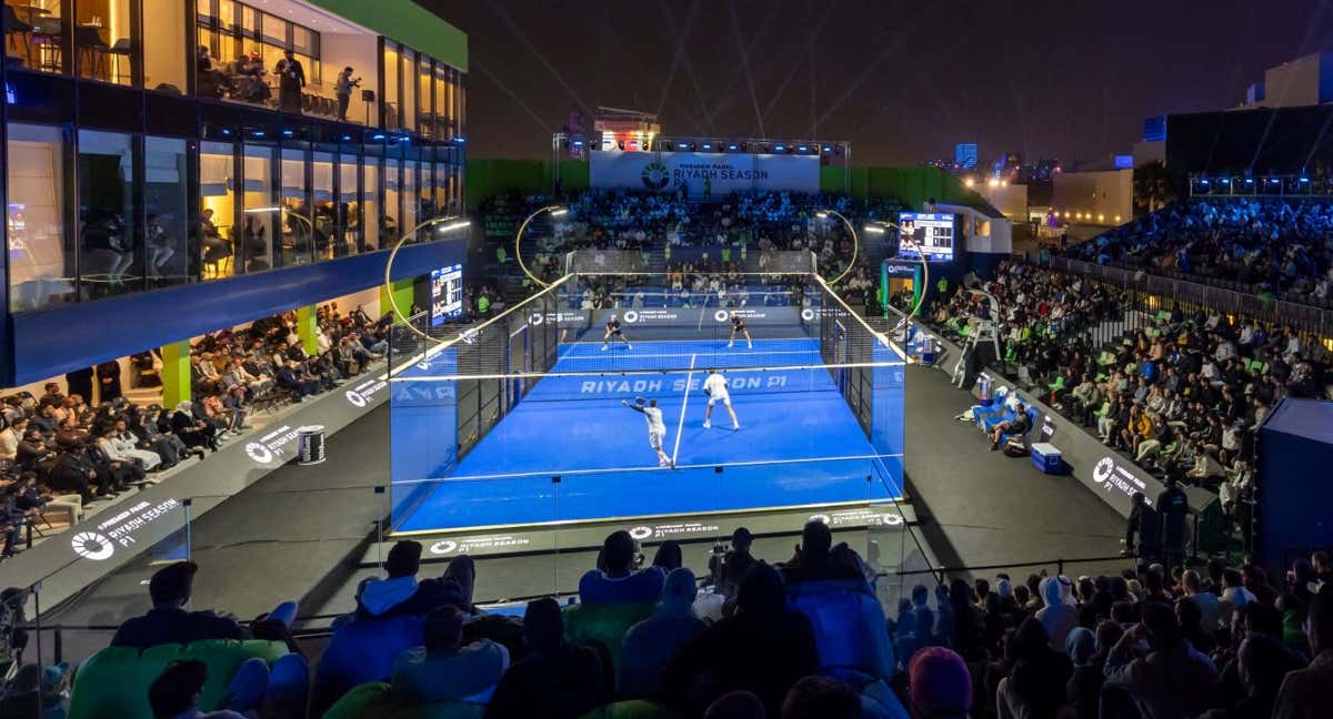 Premier Padel de Riad./Premier Padel