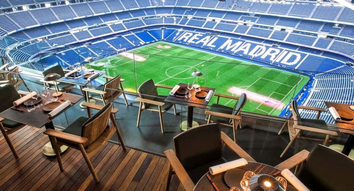 Terraza del restaurante Ko by 99 en el Bernabéu./@ko_by99madrid