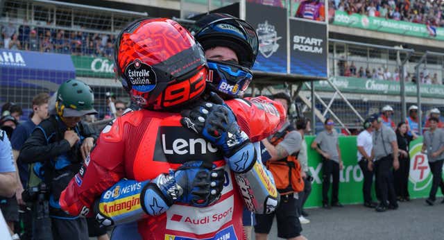 Álex Márquez, entre el orgullo de un doblete histórico y la tensión de un duelo fratricida: «Las primeras veces son especiales»