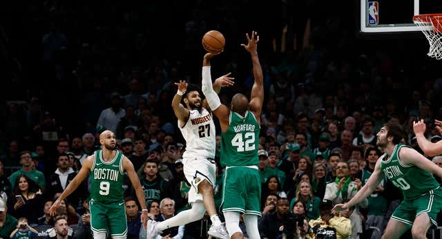 Boston Celtics se lleva la batalla de campeones ante Denver Nuggets