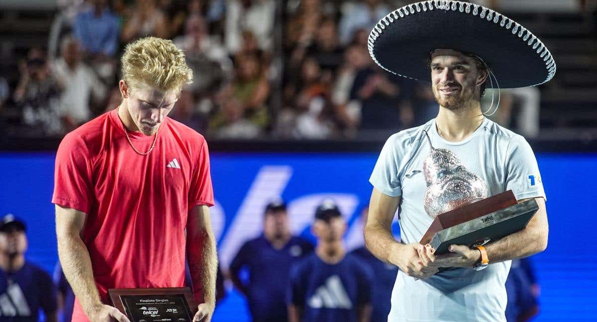 Davidovich perdió en Acapulco ante Machac./EFE/ David Guzmán