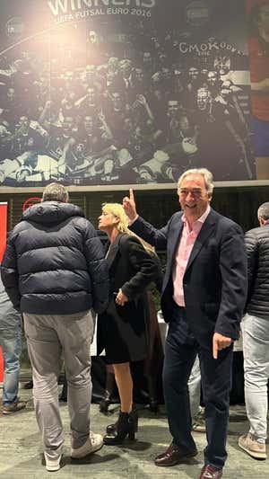 Javier Lozano, el pasado jueves en la sede de la RFEF.