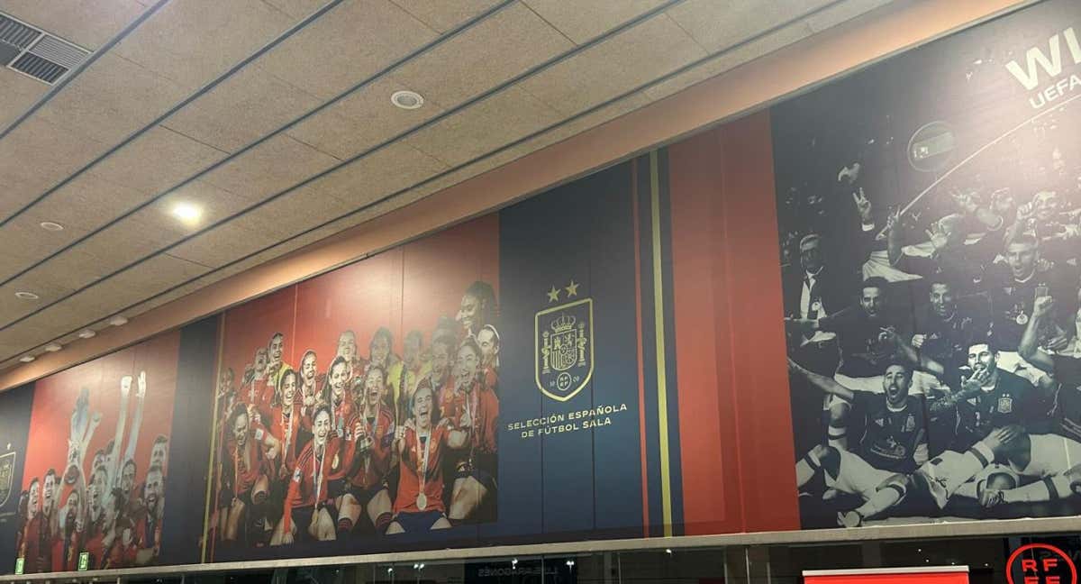 Imagen panorámica de la sede de la Ciudad del Fútbol de Las Rozas.