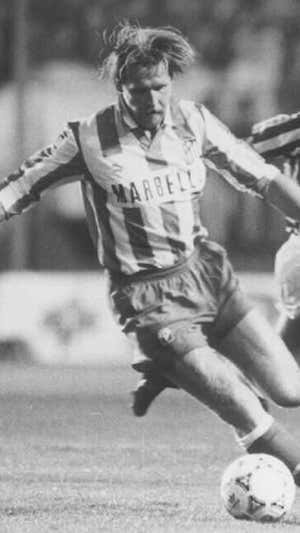 Schuster, ya de rojiblanco. ABC