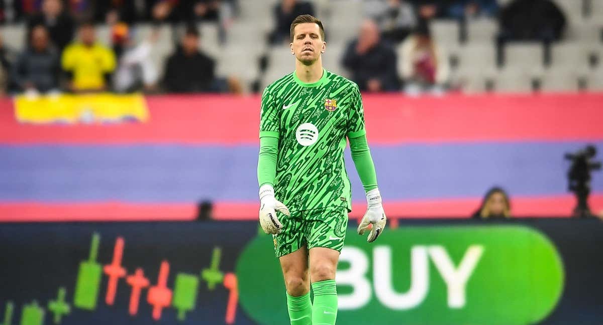 Szczesny dejó la portería a cero en el partido contra la Real Sociedad./AFP