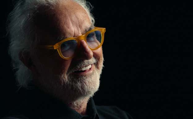Briatore, en una escena de Drive to Survive. NETFLIX