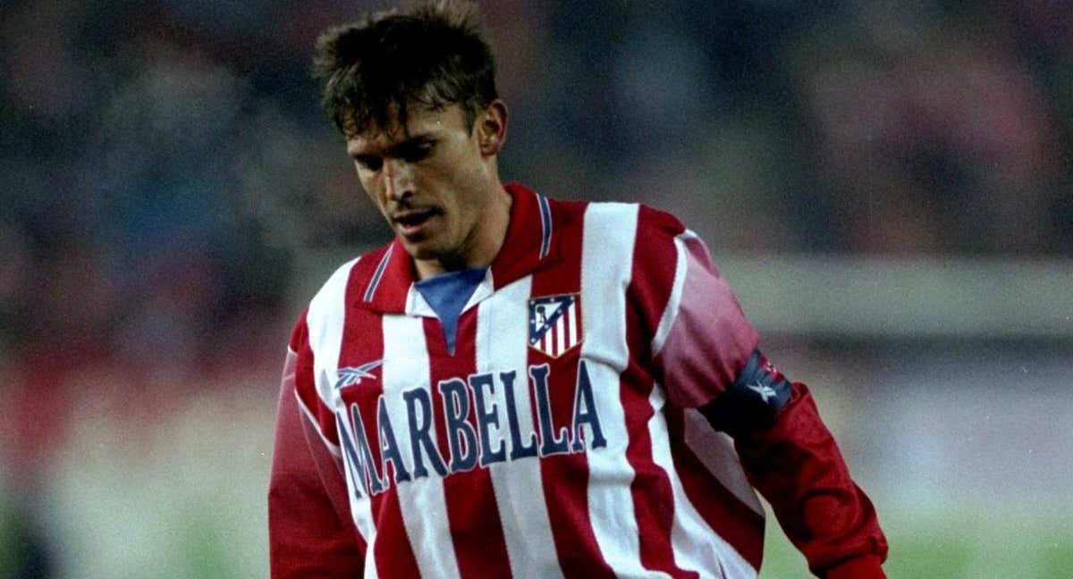 Toni Muñoz, en una foto de archivo, como futbolista del Atlético de Madrid. /Getty