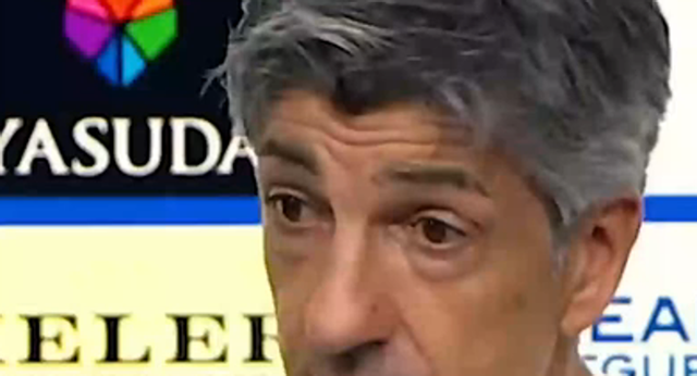 La Real se queda sin energía e Imanol se queda sin voz