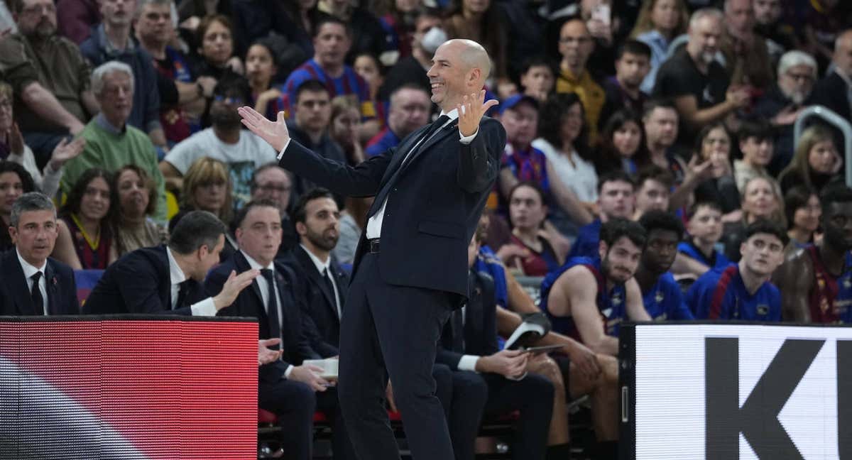 Joan Peñarroya, en el partido de hoy ante Tenerife. /ACB