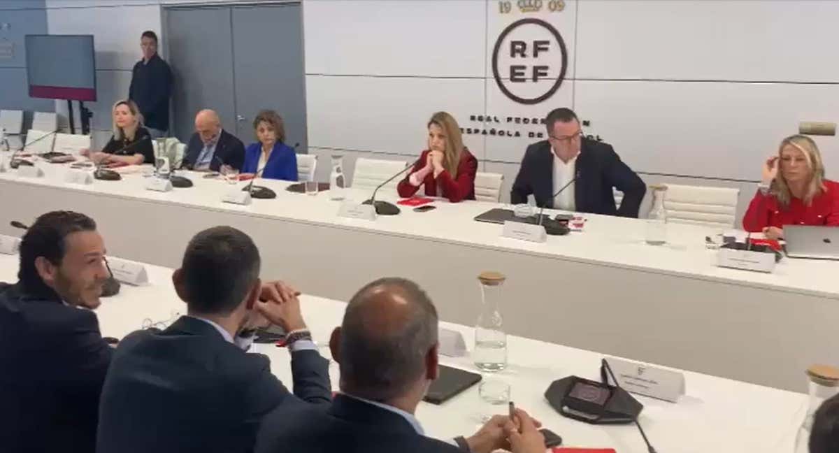 El conjunto blanco estuvo representado en la reunión celebrada esta mañana en la RFEF. /Relevo