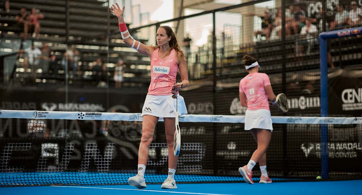 Gemma Triay y Delfi Brea todavía no saben lo que es caer antes de semifinales esta temporada. /Premier Padel