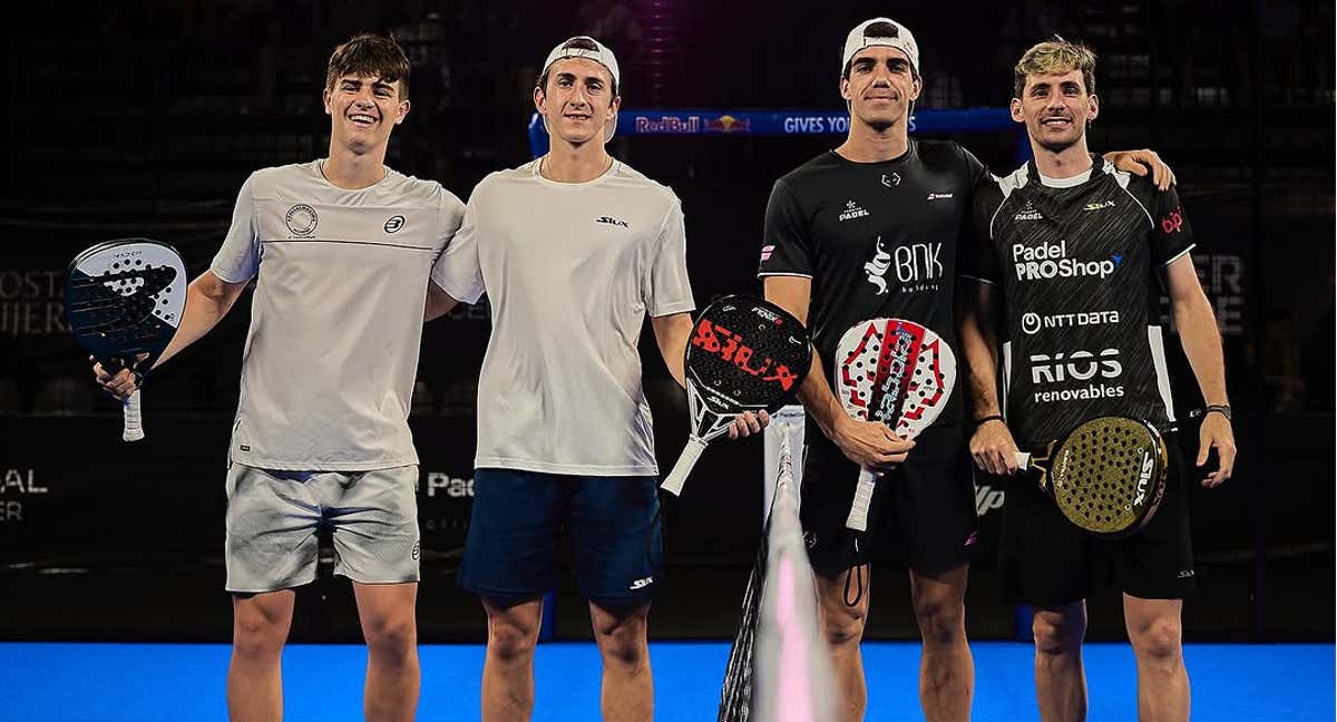 Lebrón y Stupaczuk disputarán este domingo su segunda final de la temporada. /Premier Padel