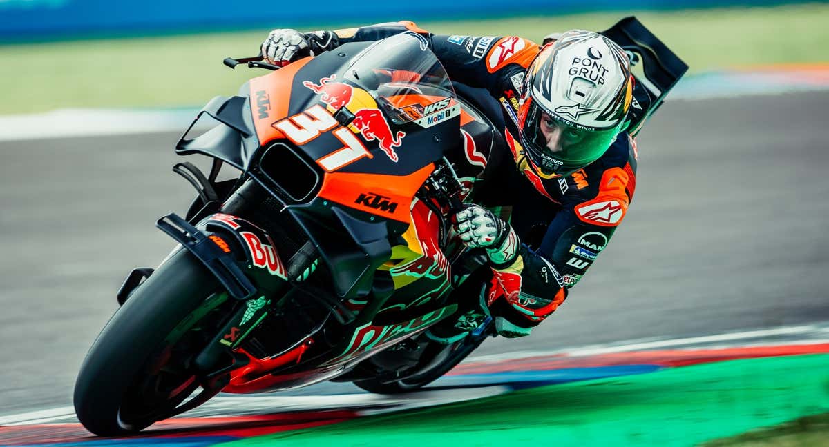 Pedro Acosta en el Gran Premio de Argentina. /KTM