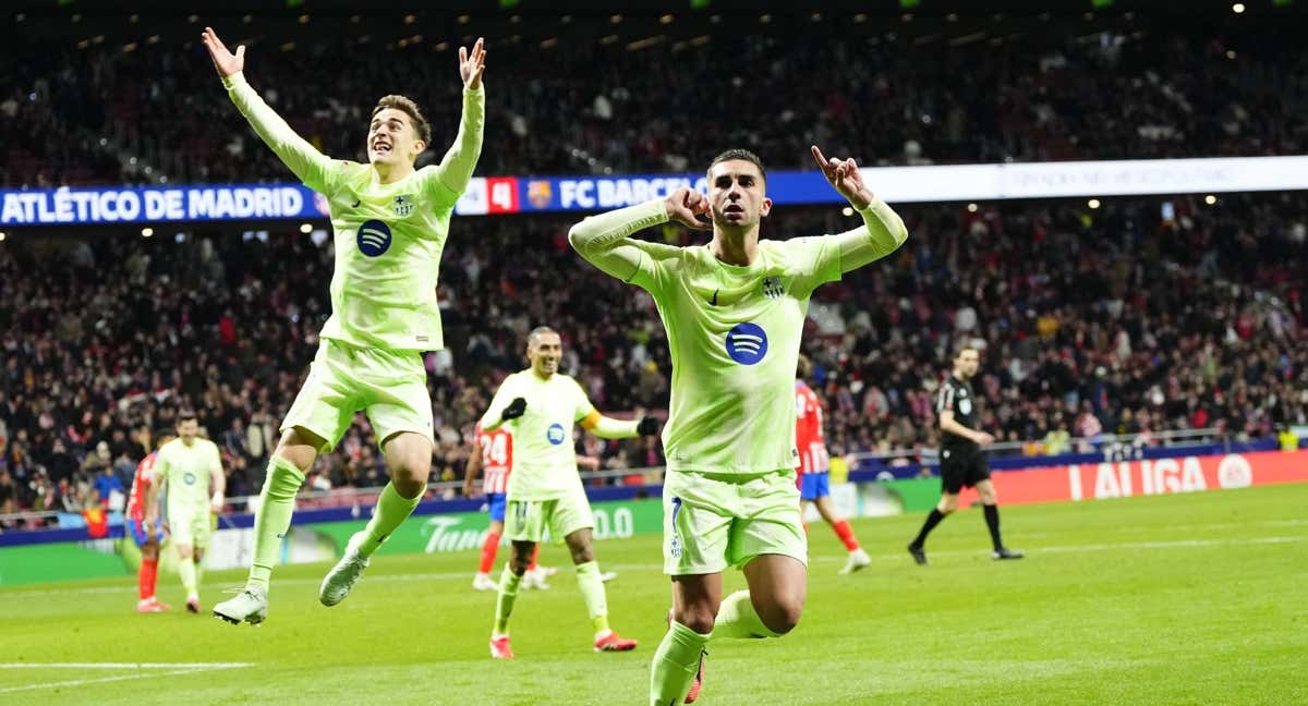 El Barça se marchó al parón tras ganar en el Metropolitano.