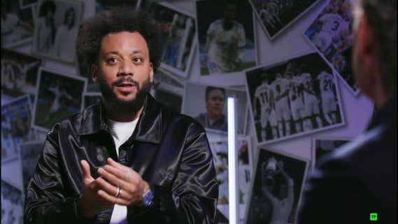 Marcelo, durante un pasaje de su entrevista en Universo Valdano/Movistar Plus +