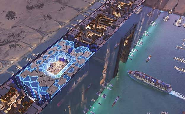 Neom, el proyecto de ciudad de Arabia Saudí.