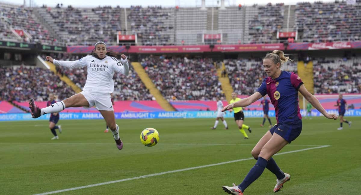 El Clásico en Montjuïc fue una fiesta.