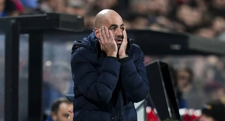 Claudio Giráldez, en un partido del Celta.
