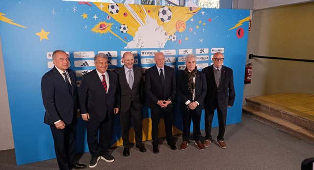Joan Laporta se abraza a Rafael Louzán y a la RFEF… y le ‘pide’ la final del Mundial 2030 para el Camp Nou: «¿No lo ves?»