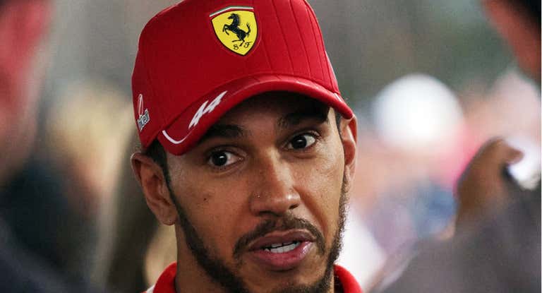 Hamilton, durante el Gran Premio de China.