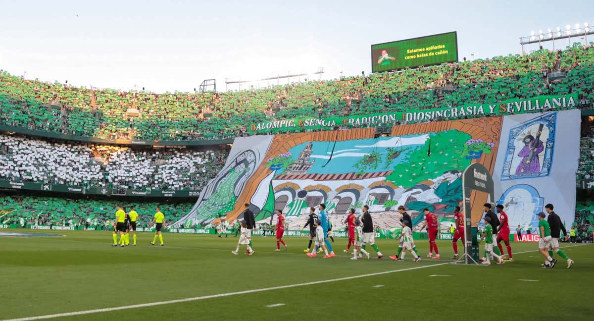 Imagen del Betis-Sevilla de 2024.