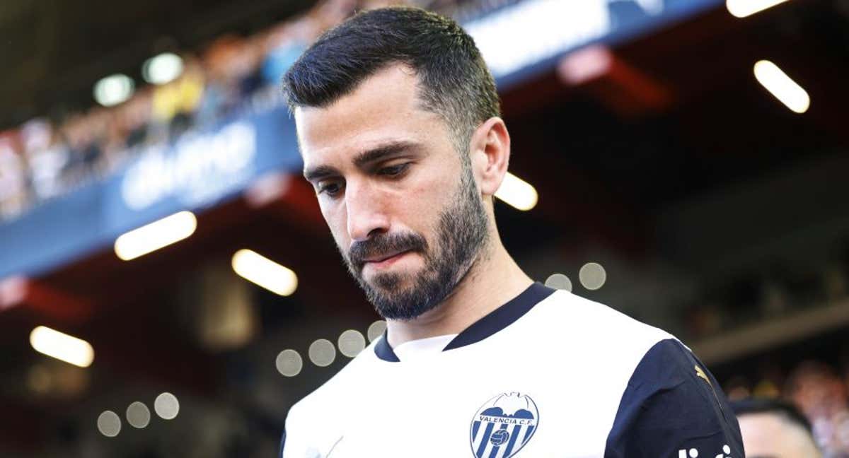 José Gayà en Mestalla.