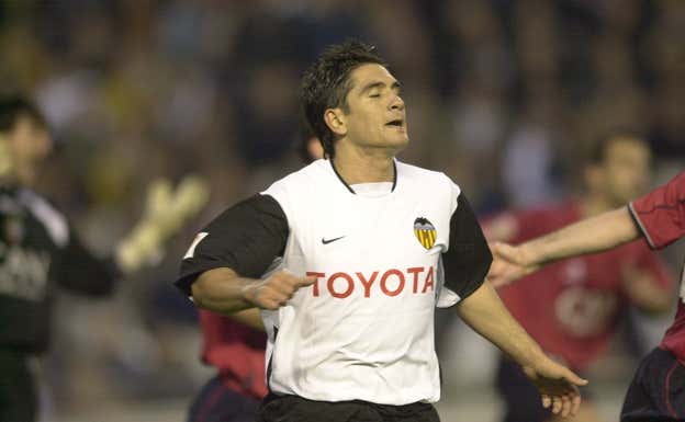 Xisco Muñoz, durante su etapa en el Valencia.  ARCHIVO