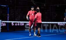 Ale Galán y Fede Chingotto, campeones por sorpresa del Santiago P1 tras la repentina retirada de Franco Stupaczuk y Juan Lebrón